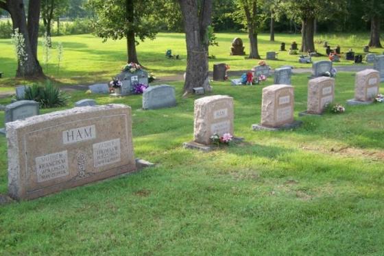 Cemetery view