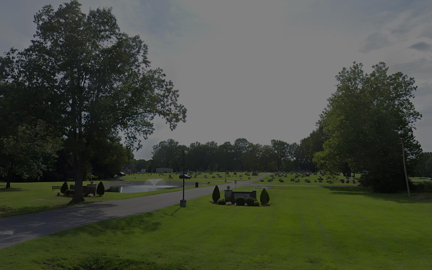 Calvert City Cemetery view