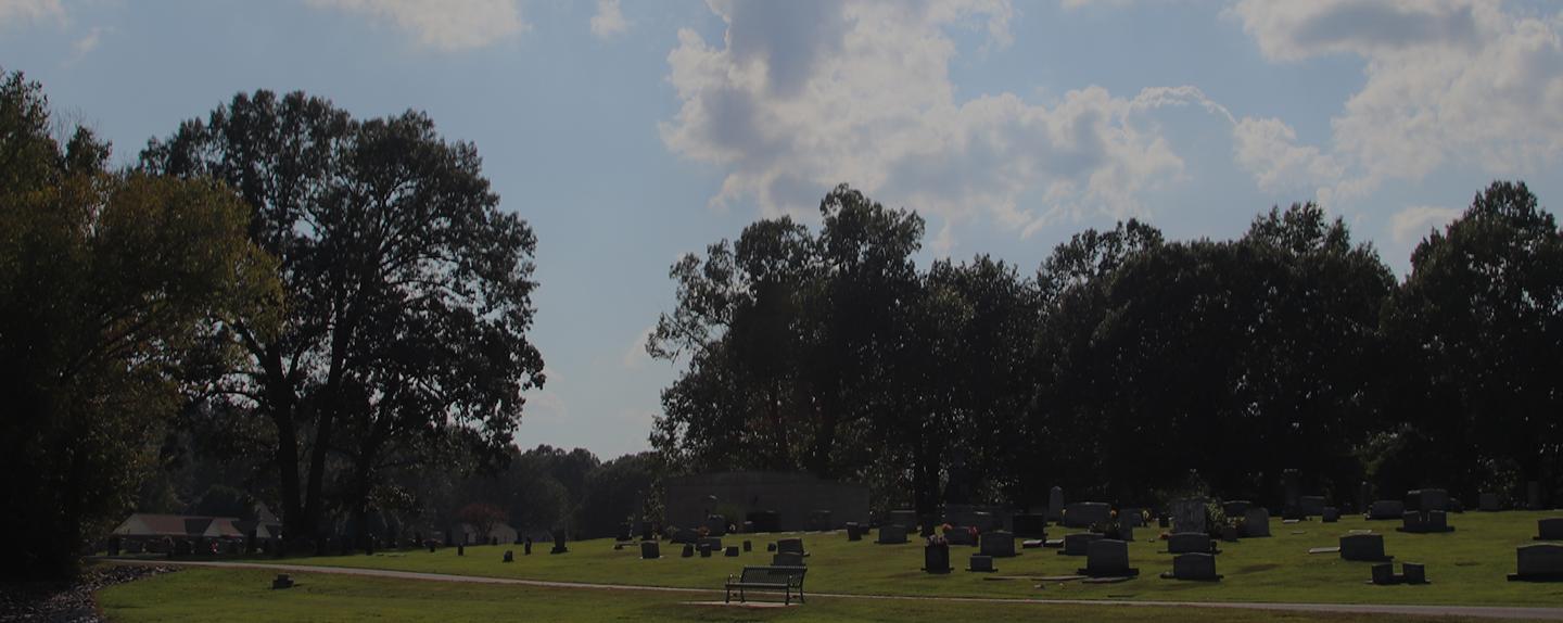 view of the Calvert City Cemetery